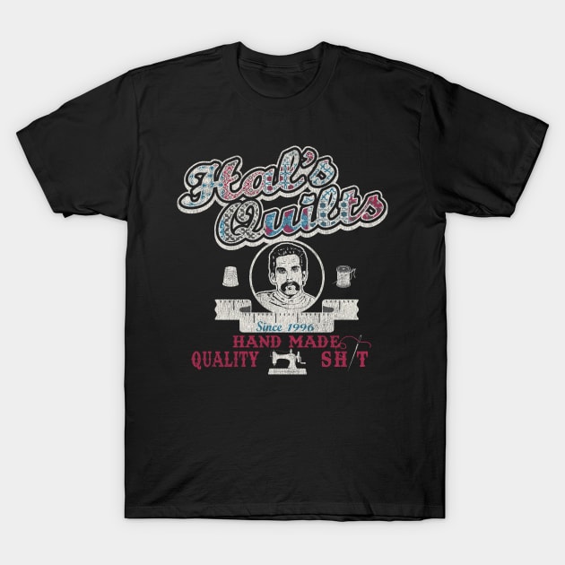 Hal's Quilts Happy Gilmore T-Shirt by Alema Art